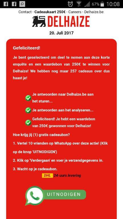 Whatsapp Phishing